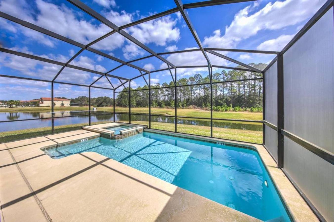 Disney Area Luxury Lakeview 6B Paradise Palms House With Private Pool Villa Kissimmee Eksteriør billede