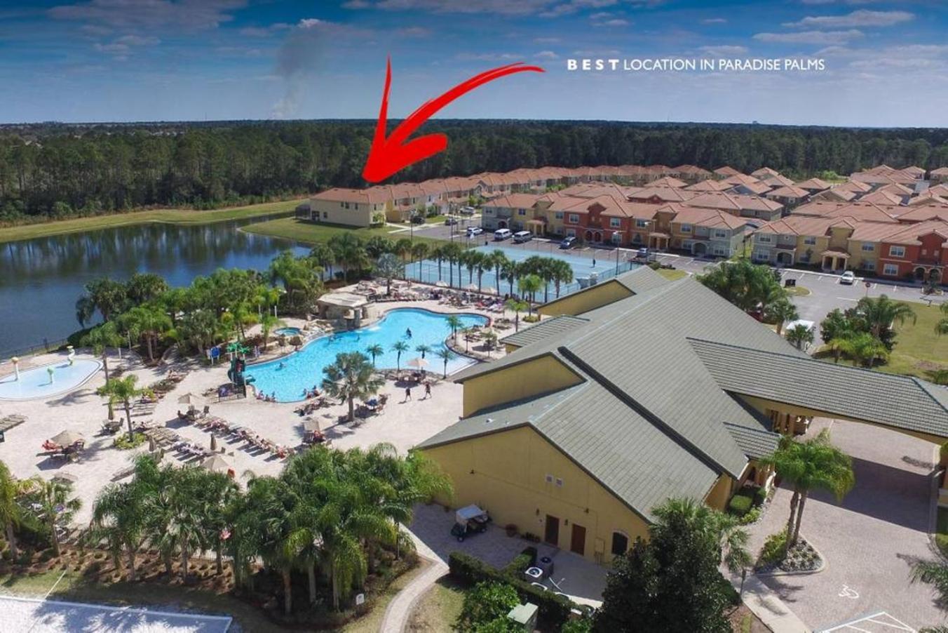 Disney Area Luxury Lakeview 6B Paradise Palms House With Private Pool Villa Kissimmee Eksteriør billede